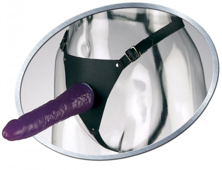 Страпон женский тонкий Pipedream Fetish Fantasy Beginners Penetrix, черный 3000008405/3925-01 PD - PipeDream - Страпоны на трусиках и ремешках - Купить